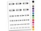 Kawaii Crayon Crafts Teacher School Temporary Tattoo Water Resistant Fake Body Art Set Collection